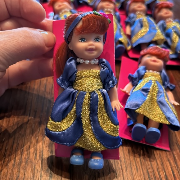 NEW Lot of 14 Ginger Red hair dolls 4” - Picture 2 of 8